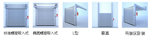 硬質(zhì)快速門(mén)多種結(jié)構(gòu)訂制方案